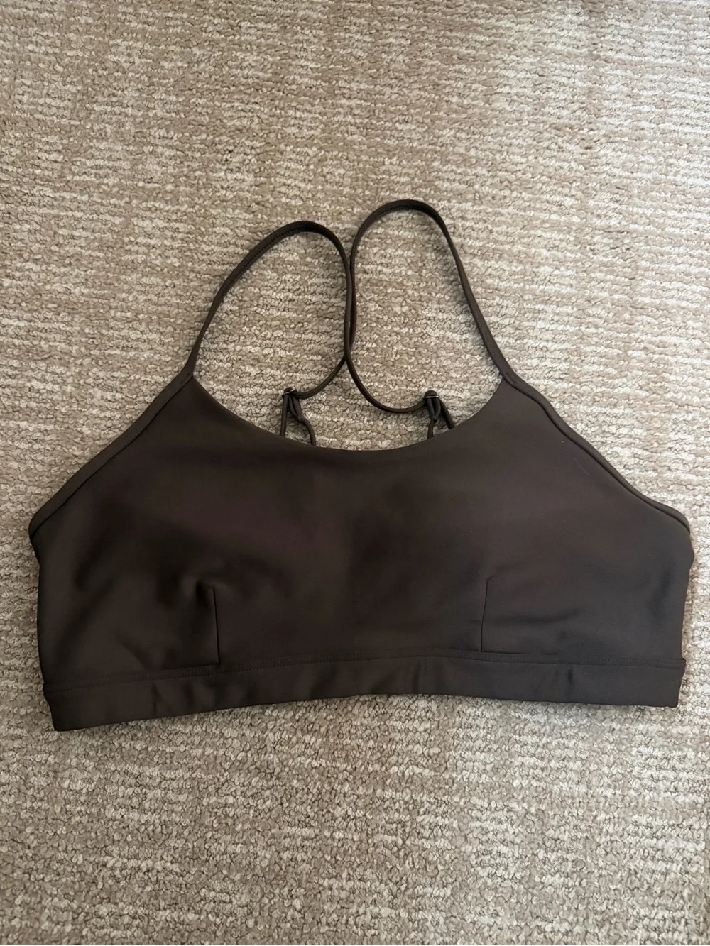 ALO Airlift Intrigue Bra - espresso
